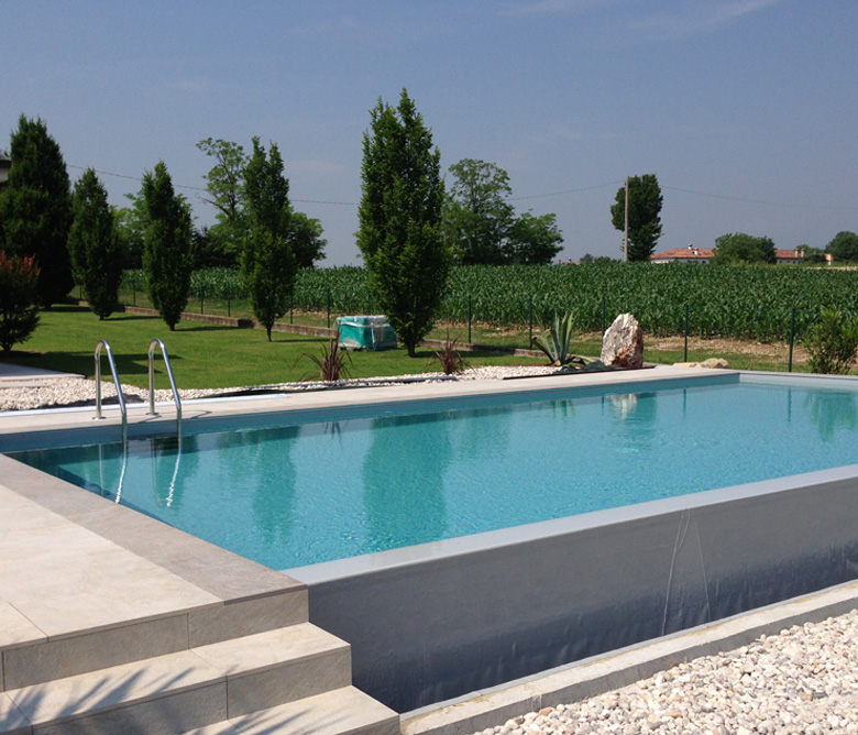 Piscine in calcestruzzo treviso veneto